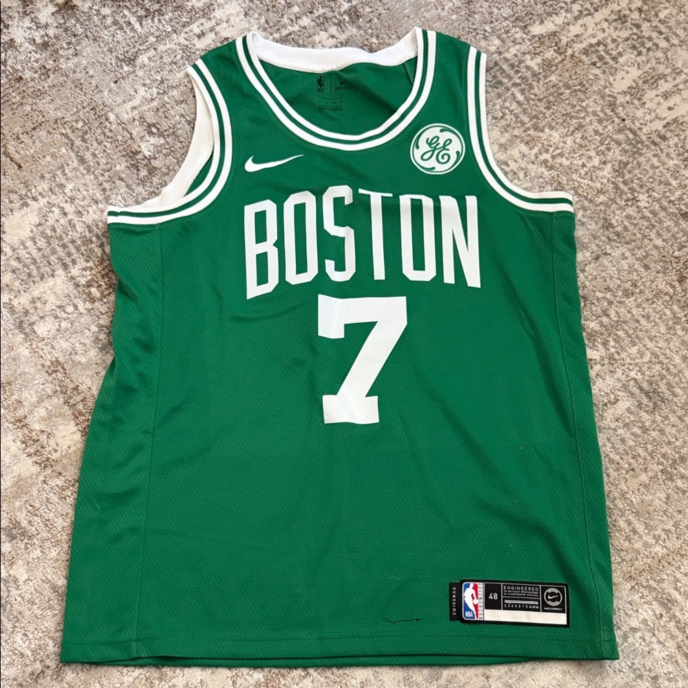 Boston Green Basketball Jersey